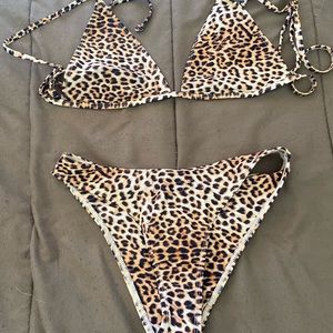 Koana swim cheetah print
